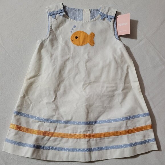 Gymboree Little Goldfish NWT 18-24 month Dress & diaper cover. Mixed Bin Z25 - Picture 1 of 3
